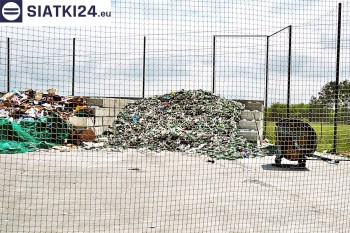Siatki Bytom - Siatka zabezpieczająca wysypisko śmieci dla terenów Bytomia